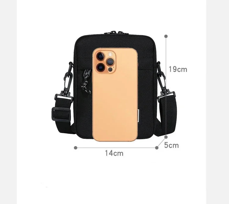 Women's Bag Small Square Bag Diagonal Crossover Oxford Cloth Men's Satchel Fashion Hand Machine Casual Handbags Luggage Bags