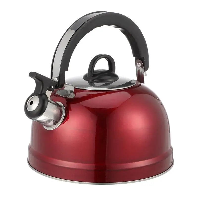 1.2L Thicken Stainless Steel Teakettle Whistling Kettle Household Boil Water Kettle Induction Cooker Gas Stove Universal