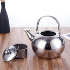 Stainless Steel Water Kettles with Infuser Filter Large Capacity Oolong Tea Jug Tea Coffee Tools Cookware Coffee Kettle