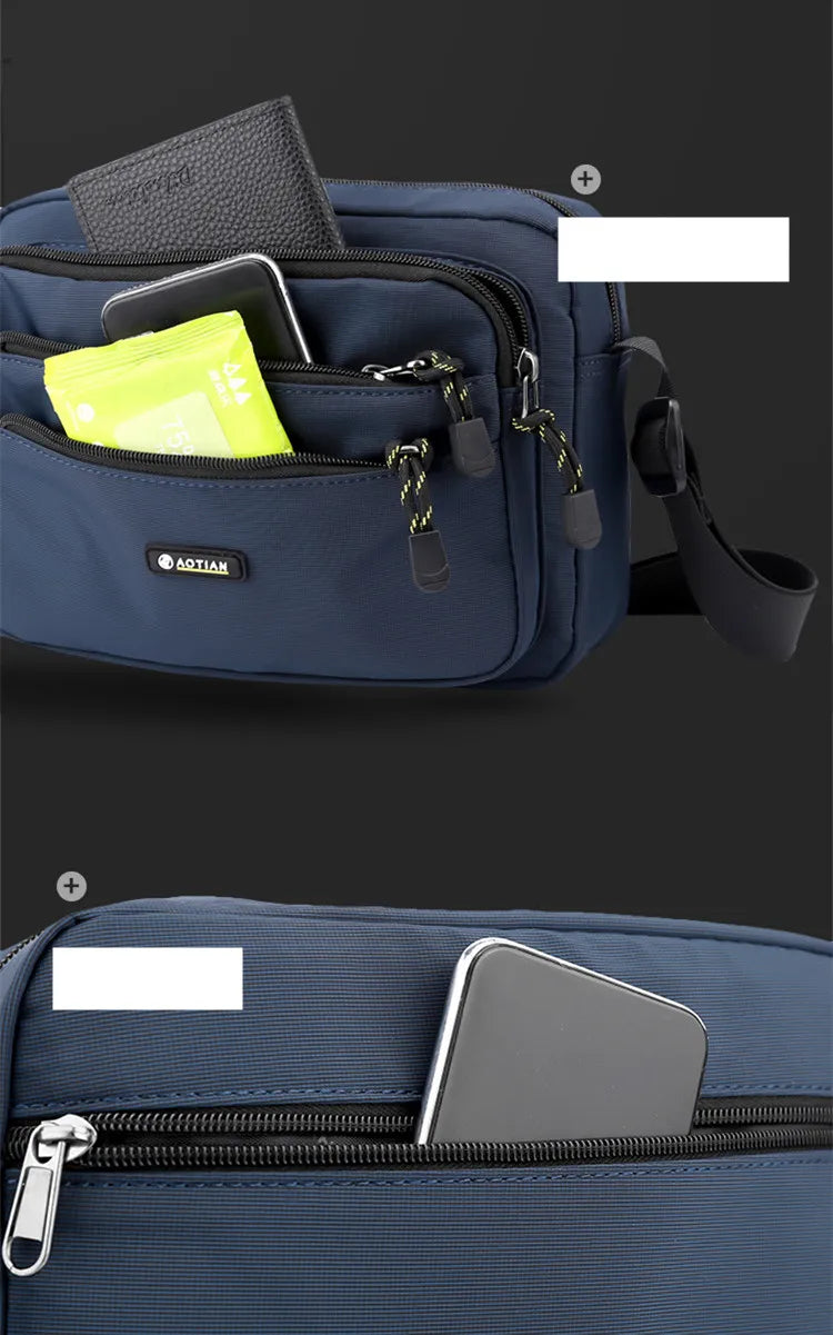 Men's Handbags For Man Male Cross Body Shoulder Messenger Bags Men's Small Casual Bussiness Handbags