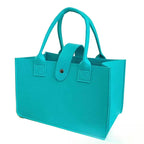 Tote Bag Women Shopping Bag Felt Foldable Grocery Basket  Storage Organizer Utility Tote Handbag for Picnic Beach Pool Travel