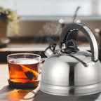 1.2L Thicken Stainless Steel Teakettle Whistling Kettle Household Boil Water Kettle Induction Cooker Gas Stove Universal