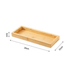 Rectangular WOOD Tea Tray Wooden Serving Tray Plate Fruit Bread Food Storage Tray Tableware Stand Home Kitchen Supplies