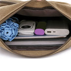 Men Canvas Shoulder Bags Casual Tote Travel Men's Crossbody Bag Luxury Messenger Bags Fashion High Quality Handbag