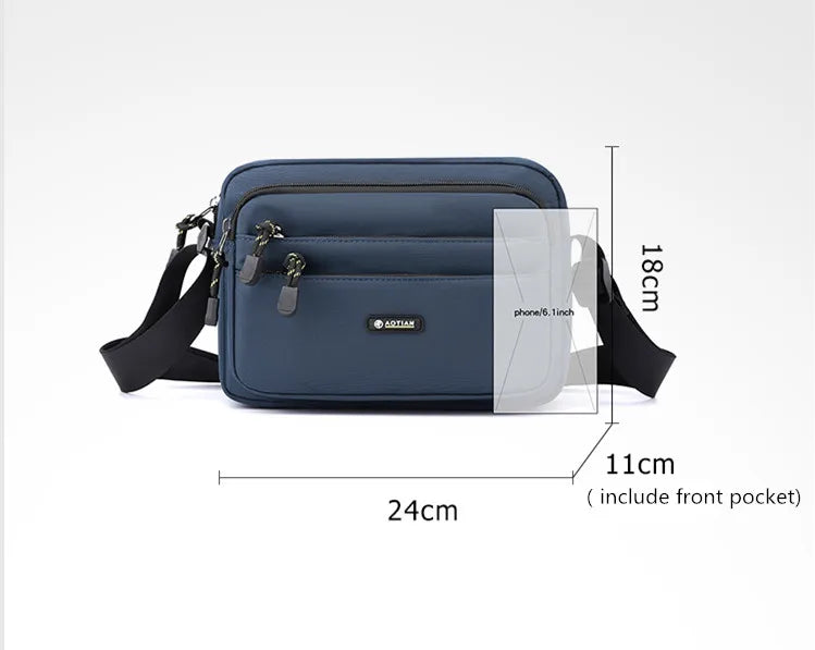 Men's Handbags For Man Male Cross Body Shoulder Messenger Bags Men's Small Casual Bussiness Handbags