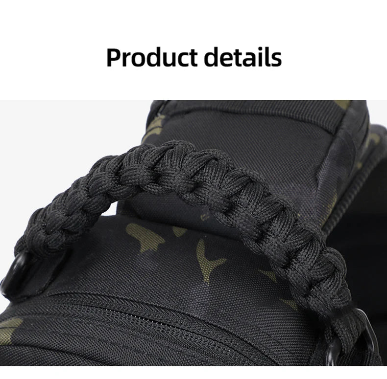 Camping Chest Bag Tactical Backpack for Men Sport Shoulder Outdoor Hiking Climbing Cycling Fishing Travel MOLLE Sling Fanny Pack