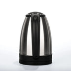 Stainless Steel Electric Kettle 1.8L 220V Silver Black Base Separation Desion Rust-resistant Durable for Home During Travel