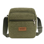 Men's Shoulder Bag Business Leisure Large Capacity Portable Handbag Zipper Multi Layer Waterproof Summer Male's Crossbody Bags