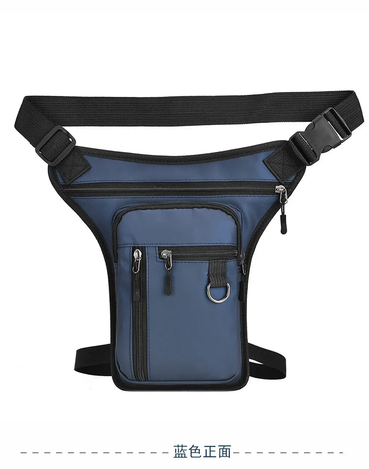 Men Drop Leg Bag Waist Bag for Men Fanny Pack Phone Purse Motorcycle Riding Shoulder Cross Body Thigh Male Hip Belt Waist Bags