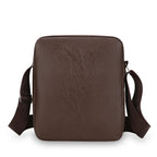 Men‘s PU Shoulder Bag Messenger Bag Casual Waterproof Nylon Zipper Pocket Handbag Fashion Tote Travel Male Crossbody Bags