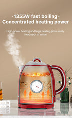 European-style retro electric kettle, 3L large capacity, constant temperature and heat preservation, a great home item