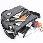 Men's Crossbody Bag - Big Capacity, Single Shoulder Design, Multi-Pockets, Fashion Business Bag for Daily Use