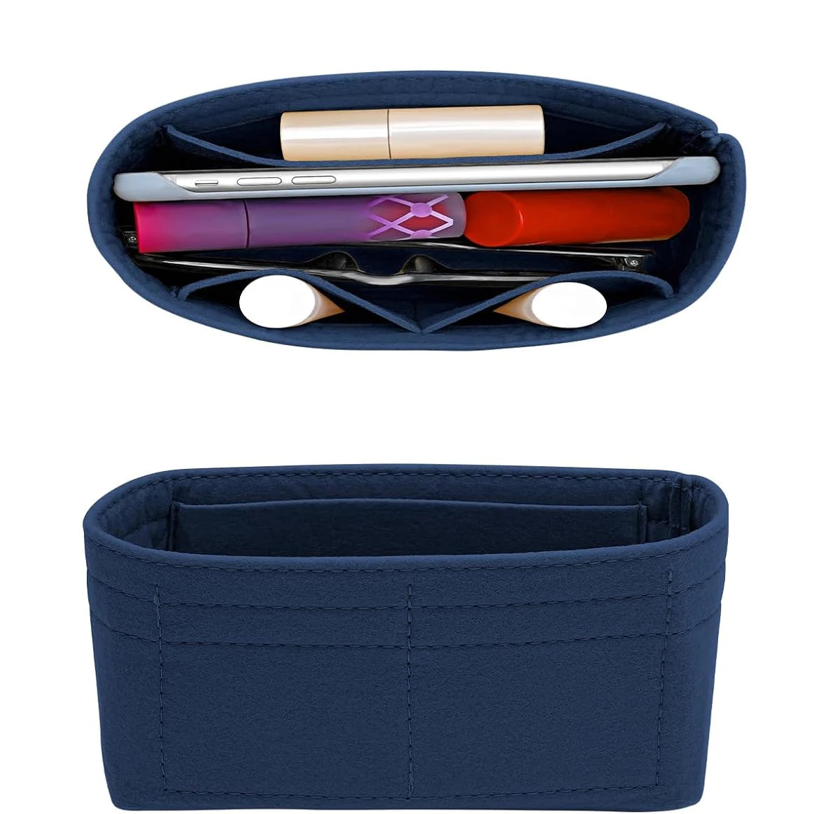 Bag Organizer for Longchamp Small Tote Bag Timid Bag Storage & Finishing Inner Bag Liner Handbags Insert Organizer fit Mini Size