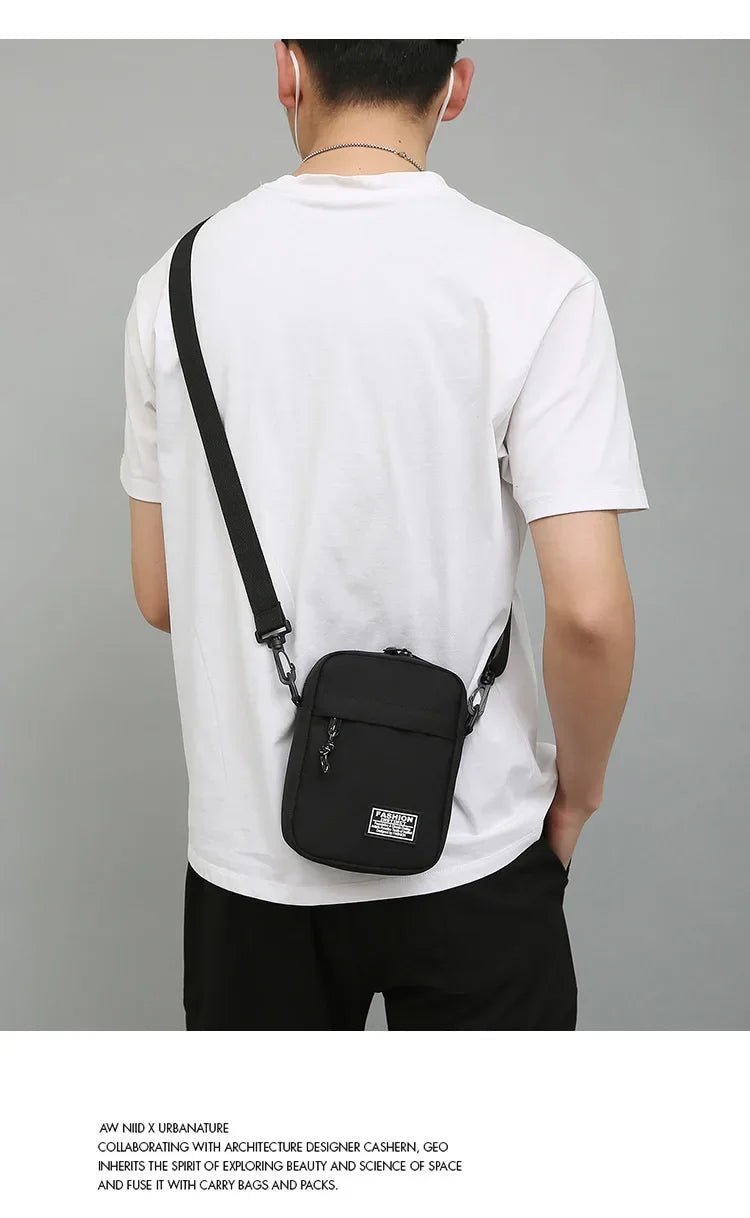 Women's Bag Small Square Bag Diagonal Crossover Oxford Cloth Men's Satchel Fashion Hand Machine Casual Handbags Luggage Bags