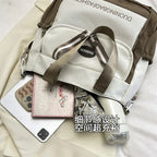 Women's Tote Bag, Large Capacity Daily Handbag, Travel Bucket Shoulder Bag, Fashion Messenger Bag,Campus School Bags Satchel