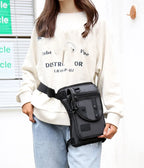 Men's Waist Bag Leg Bag Utility Belt Pack Pouch Male Hip Motorcycle Riding Leggings Thigh Bags Fanny Pack Cycling Shoulder Bag