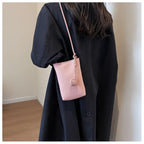 Women Handbags Female Pu Leather Shoulder Bags Luxury Large Capacity Crossbody Bags Solid Flap for Women Portable Phone Purse