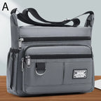 Men's Crossbody Bag - Big Capacity, Single Shoulder Design, Multi-Pockets, Fashion Business Bag for Daily Use