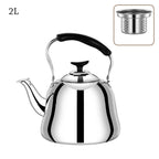 Kettles Thickened Gas Stove Induction Cooker Cookware Stainless Large Capacity Water Steel Whistling Teakettle Fast Heating Base