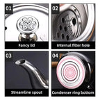 2/1.5/1.2L Stainless Steel Teapot Kettle Tea Water Stove Coffee Pot Home Office Restaurant Kettle Whistling Kettle Teakettle