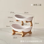 Fruit Plate Plastic Snack Dish Creative Modern Dried Fruit Basket Candy Dish Cake Stand dessert trays fruteros de cocina