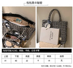 Women’s Tote Bags 2022 Trend New Mass Canvas Shoulder Bags Luxury Designer Handbags Casual Fashion Messenger Bags