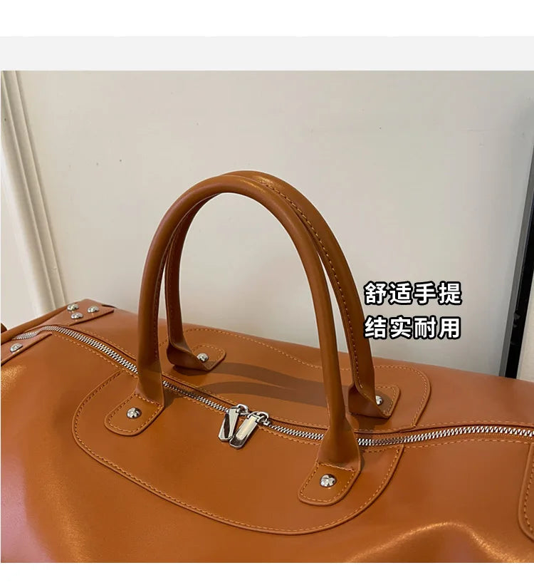 Travel Bags Fashion Men Large Capacity Organizer Handbags Women Fashion Handbag Luggage Leisure Backpack The Tote Bag