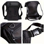 Men's Waist Bag Leg Bag Utility Belt Pack Pouch Male Hip Motorcycle Riding Leggings Thigh Bags Fanny Pack Cycling Shoulder Bag