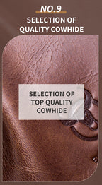 Casual Fashion Men's Messenger Bag's Business Portable Handbag Man Leather Shoulder Bag Mobile 6.5'' Phone Bags