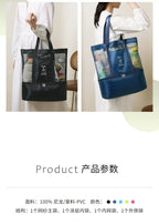 Tote Waterproof Bento Bag Swimming Bag Travel Storage Beach Bags Insulated Double Layer Picnic Ice Bags