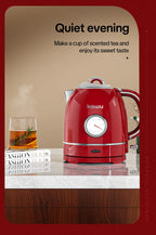 European-style retro electric kettle, 3L large capacity, constant temperature and heat preservation, a great home item