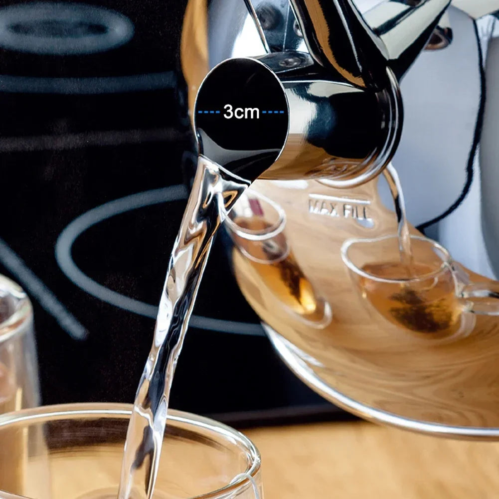 304 Stainless Steel Loud Whistling Hot Water Kettle Induction Cooker Home Camping Boiling Coffee Tea Kettle Stove Top Teapot