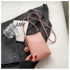 Women Handbags Female Pu Leather Shoulder Bags Luxury Large Capacity Crossbody Bags Solid Flap for Women Portable Phone Purse