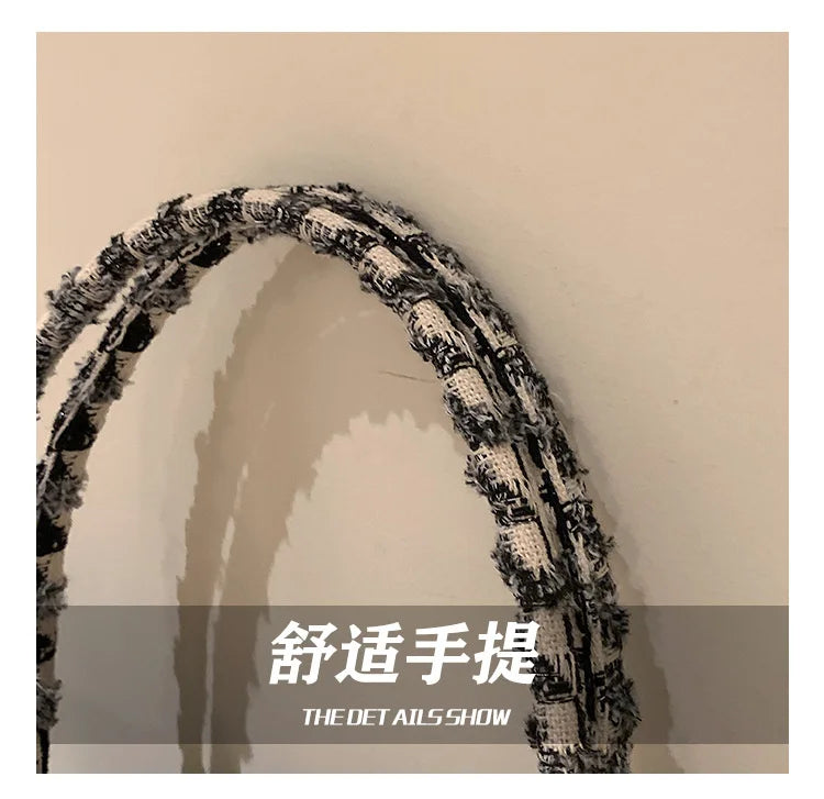 Women’s Tote Bags 2022 Trend New Mass Canvas Shoulder Bags Luxury Designer Handbags Casual Fashion Messenger Bags