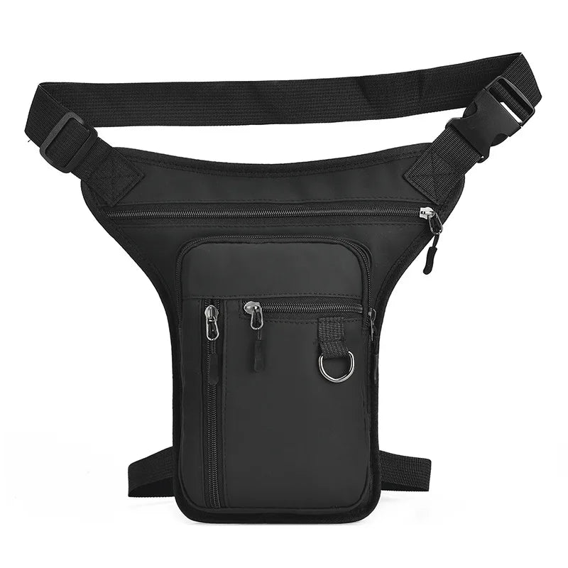 Men Drop Leg Bag Waist Bag for Men Fanny Pack Phone Purse Motorcycle Riding Shoulder Cross Body Thigh Male Hip Belt Waist Bags