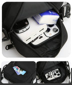 Women's Bag Small Square Bag Diagonal Crossover Oxford Cloth Men's Satchel Fashion Hand Machine Casual Handbags Luggage Bags