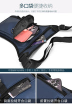 Men Drop Leg Bag Waist Bag for Men Fanny Pack Phone Purse Motorcycle Riding Shoulder Cross Body Thigh Male Hip Belt Waist Bags