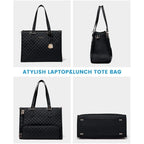 Women Bags Large Women Lunch Bags With Insulated Compartment Tote Bag with Leakproof Lunch Box Pocket Work Bag Handbag