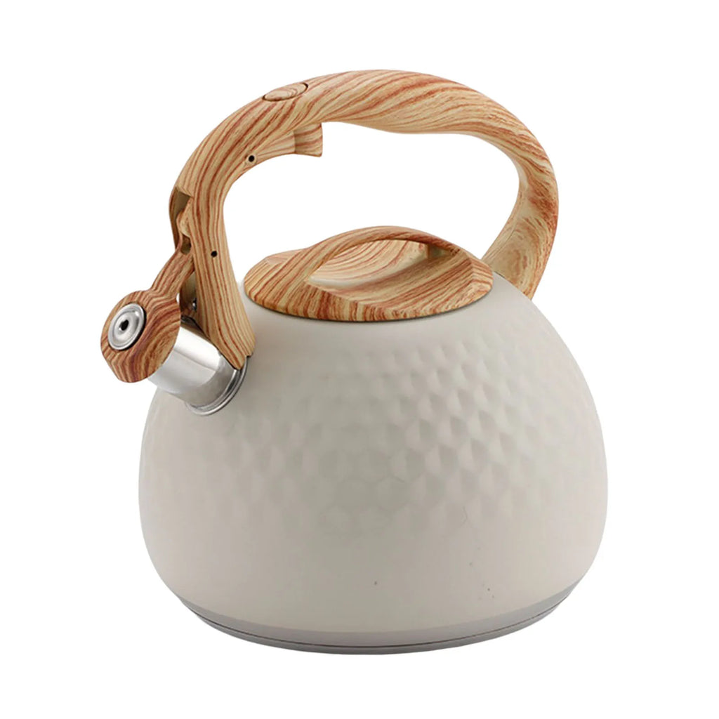 3L Whistling Kettle Anti Scald Handle Cookware Cooktop Teakettle Stainless Stove Teapot Tea Kettle for Outdoor Large Capacity