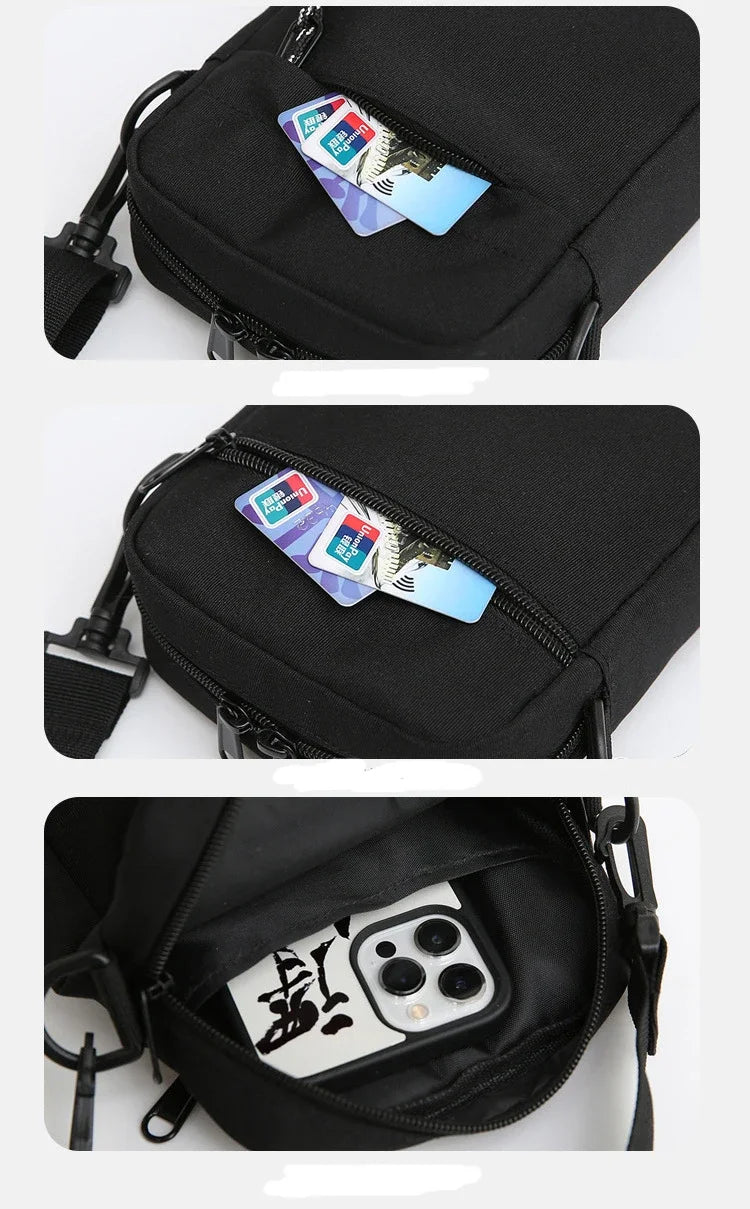 Women's Bag Small Square Bag Diagonal Crossover Oxford Cloth Men's Satchel Fashion Hand Machine Casual Handbags Luggage Bags