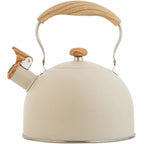 Whistle Kettle Stainless Steel Kettle for Boiling Water Chirping Camping Teapot Folding Handle Teapots to Boil Water Gas Stove