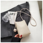 Women Handbags Female Pu Leather Shoulder Bags Luxury Large Capacity Crossbody Bags Solid Flap for Women Portable Phone Purse