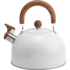 3L Gas operated Whistling kettle Easy to clean Camping equipment Stainless steel material Kitchen tea pot Heat-resistant handle