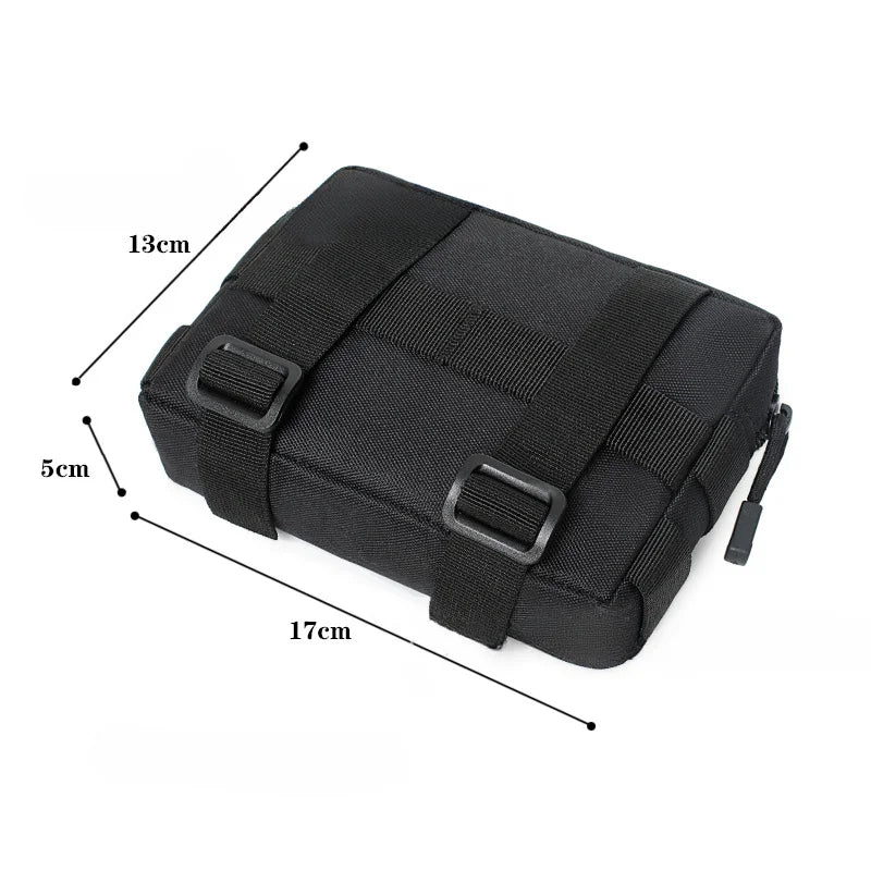 Universal Motorcycle Bag Tactical Travel  Saddlebags Tool Bag Storage Pouch Medical First Aid pocket  saddle bag motorcycle