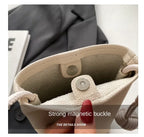 Women Handbags Female Pu Leather Shoulder Bags Luxury Large Capacity Crossbody Bags Solid Flap for Women Portable Phone Purse