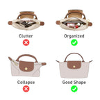 Bag Organizer for Longchamp Small Tote Bag Timid Bag Storage & Finishing Inner Bag Liner Handbags Insert Organizer fit Mini Size