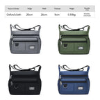 Men's Crossbody Bag - Big Capacity, Single Shoulder Design, Multi-Pockets, Fashion Business Bag for Daily Use