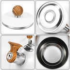 3/2L Tea Kettle with Anti-scald Handle Rustproof Whistling Tea Kettle Food Grade Stainless Steel Stove Top Tea Kettle