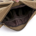 Men Canvas Shoulder Bags Casual Tote Travel Men's Crossbody Bag Luxury Messenger Bags Fashion High Quality Handbag