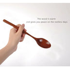 1/2pcs Wooden Spoon Kitchen Cooking Utensil Tools Soup Tea Spoon Tableware Catering Cooking Tool Coffee Soup Honey Spoon